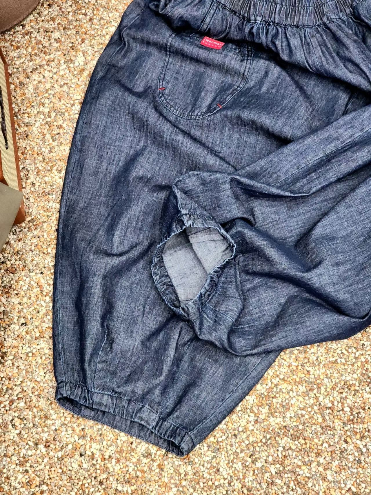 NO OS 薄蘿蔔牛褲