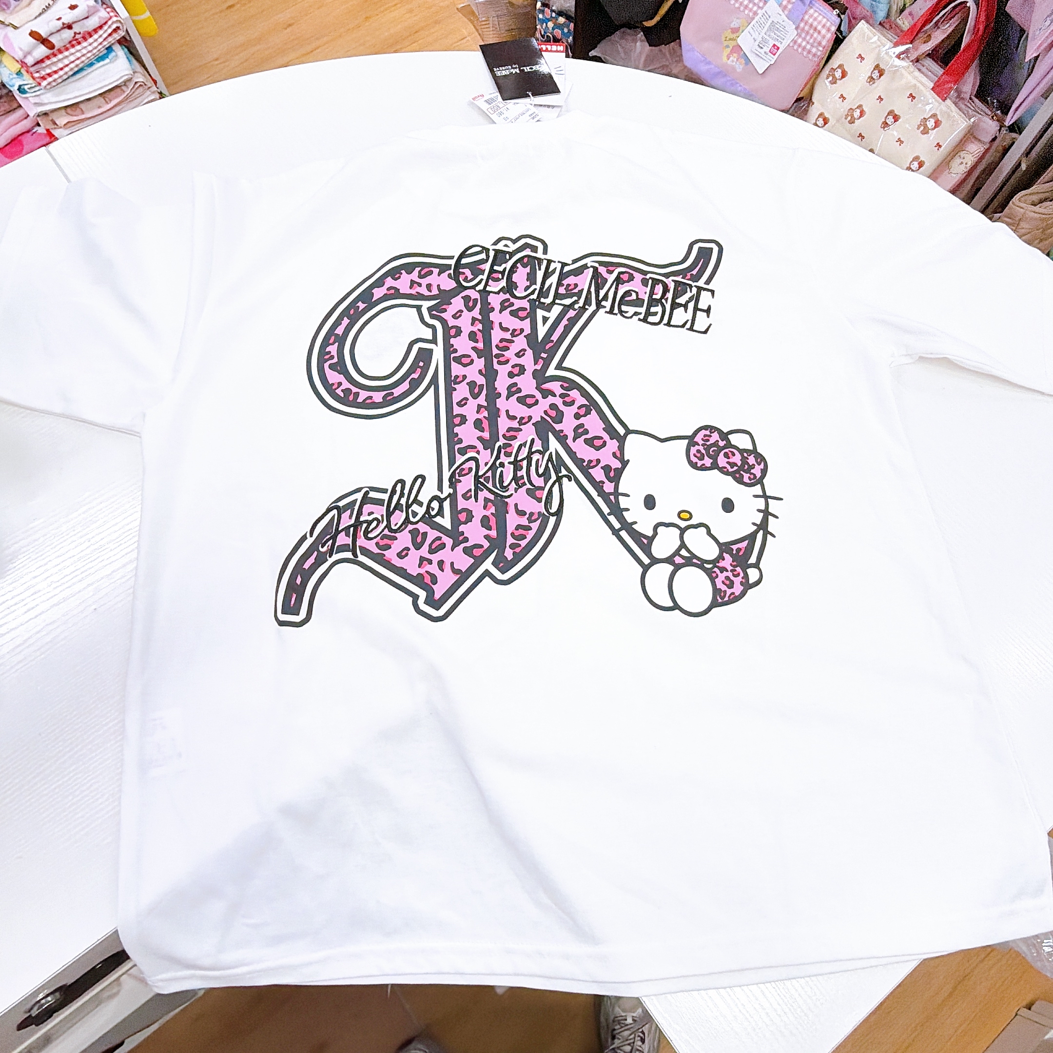 日本直送日本版Hello Kitty新款豹紋T恤本店獨家發售