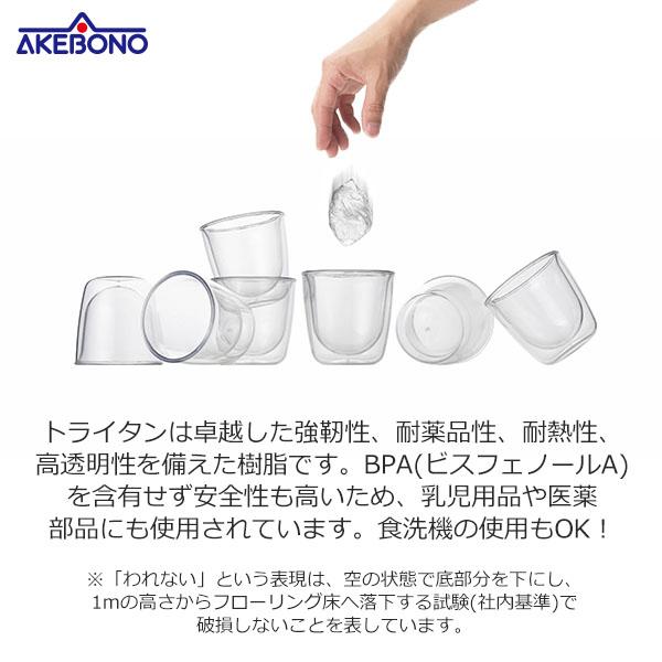 🔥🔥【日本製《MIFFY》防摔雙層隔熱透明水杯】340ml