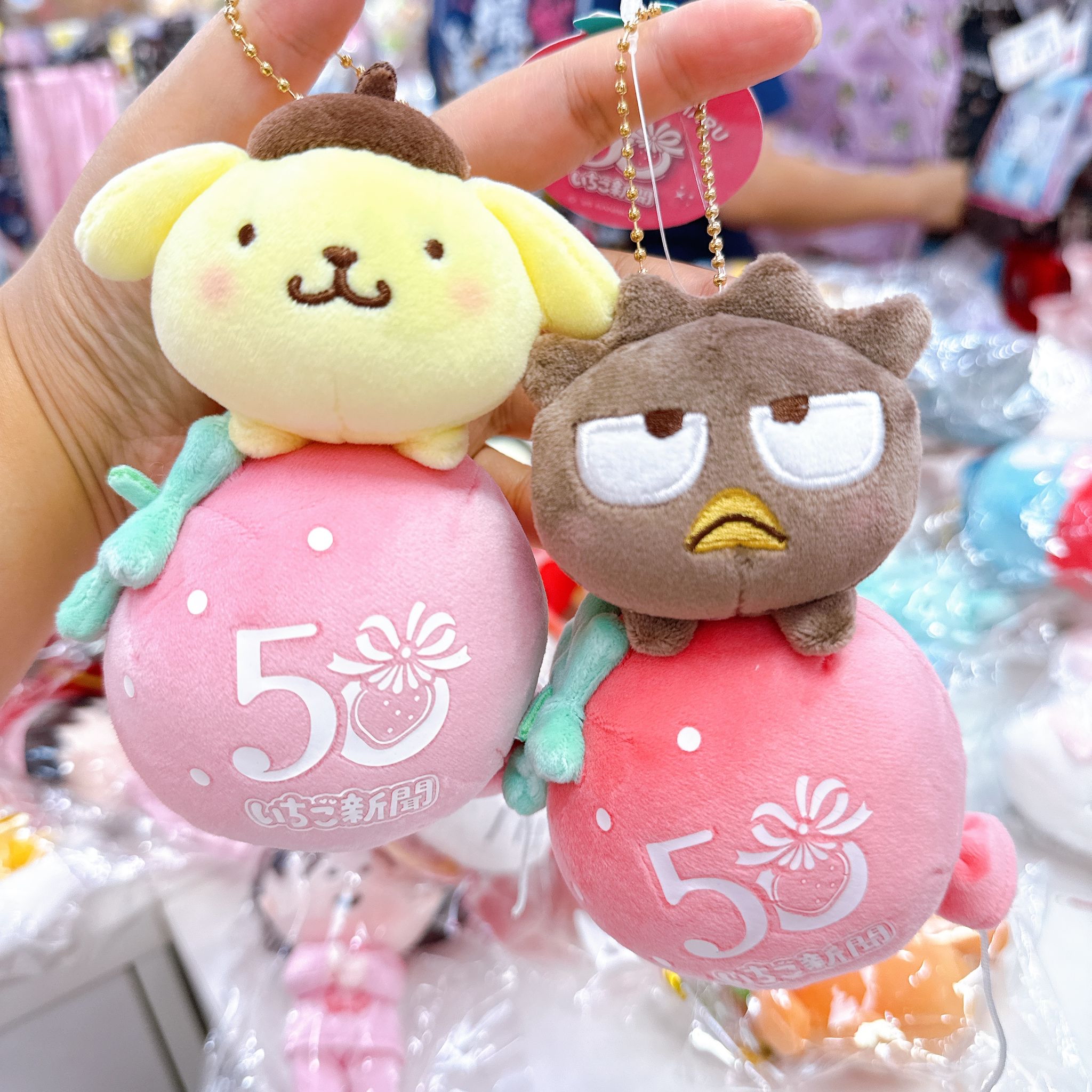 日本直送Sanrio 草莓雜誌50周年  布甸狗 Xo