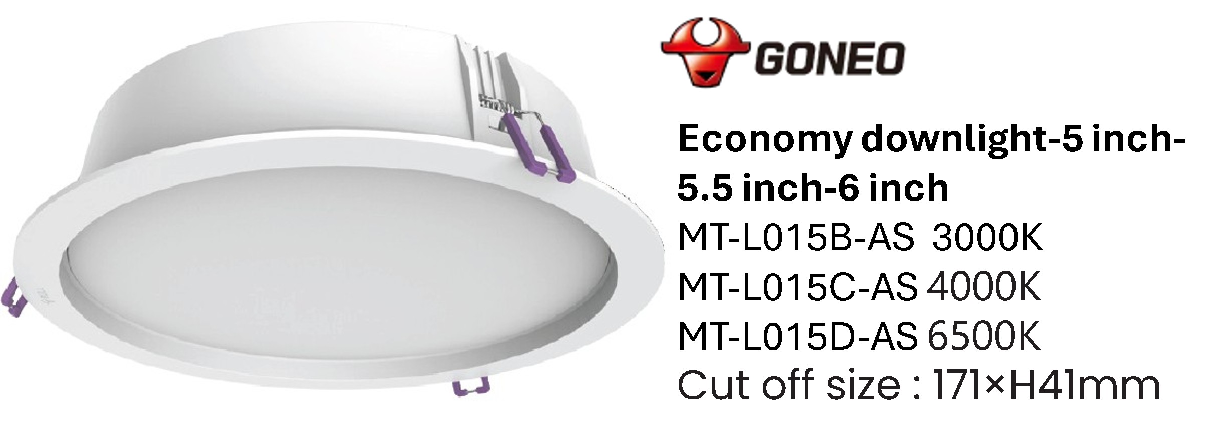 GONEO MT-015 LED DOWN LIGHT