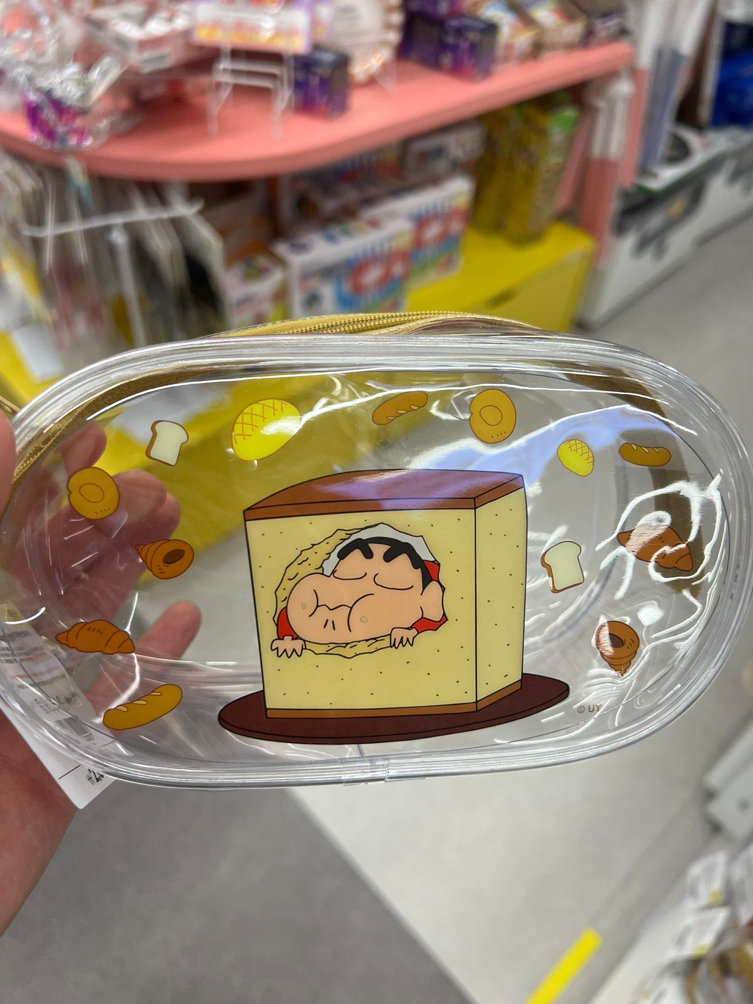 蠟筆小新膠筆袋