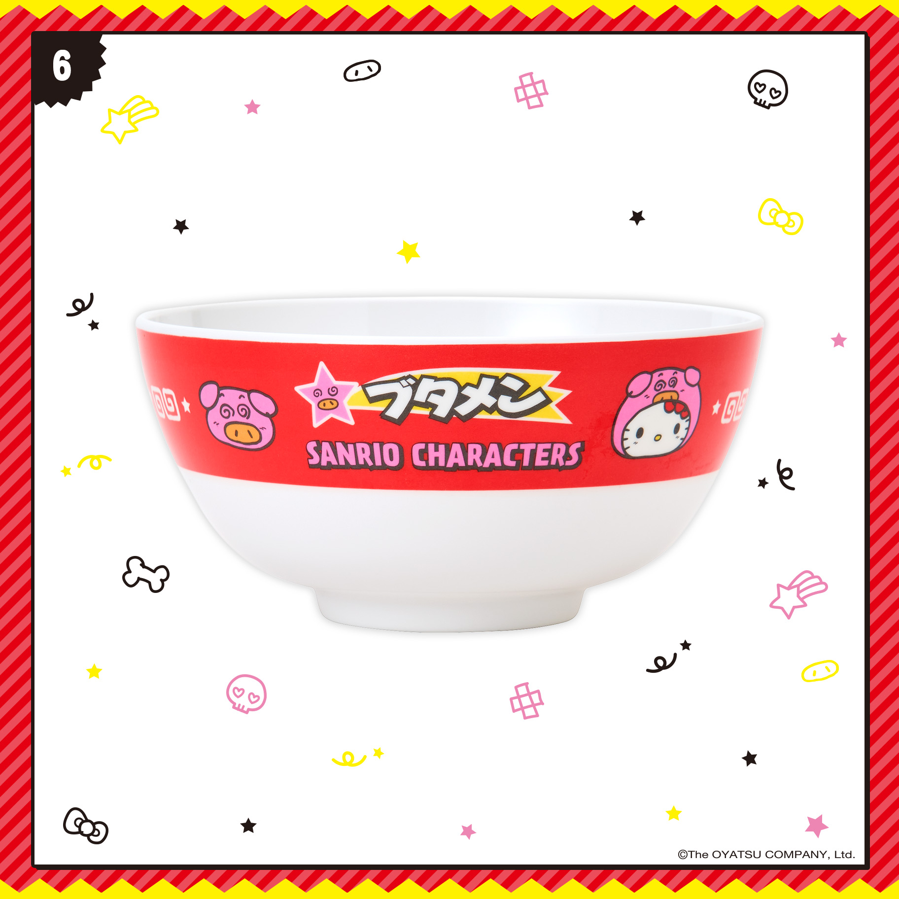 日本預訂📍日本Sanrio x Butamen豬仔杯麵系列 - 公仔/吊飾/杯子/碗/立牌 26/2日本開售