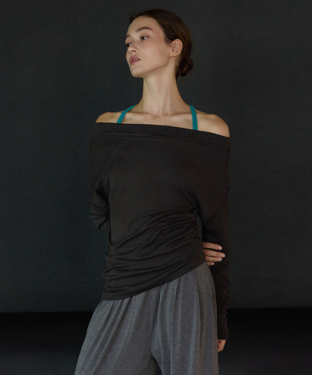 預購_DEVI-T0167Grace Shoulder Long Sleeve 