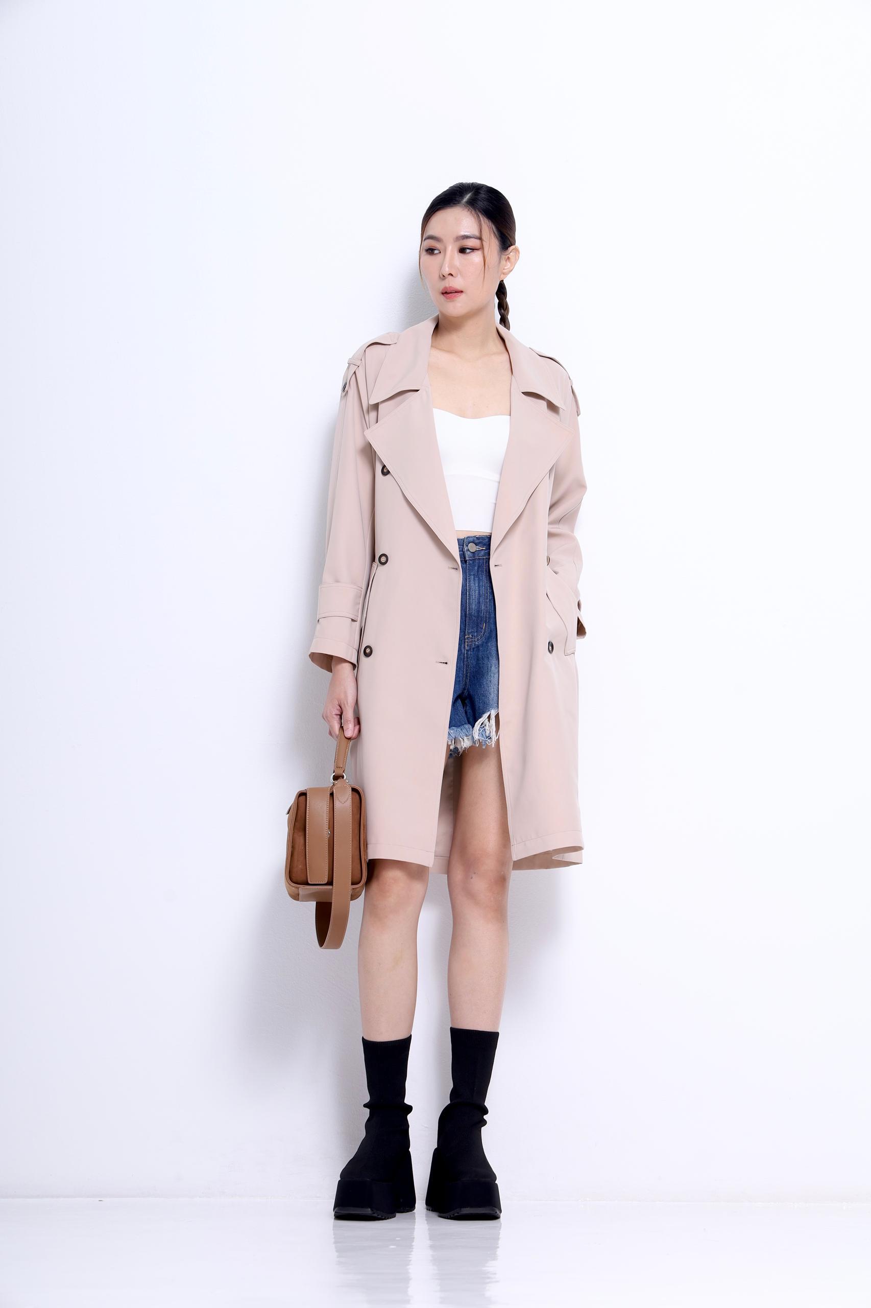 独家帅气有型风衣 2121