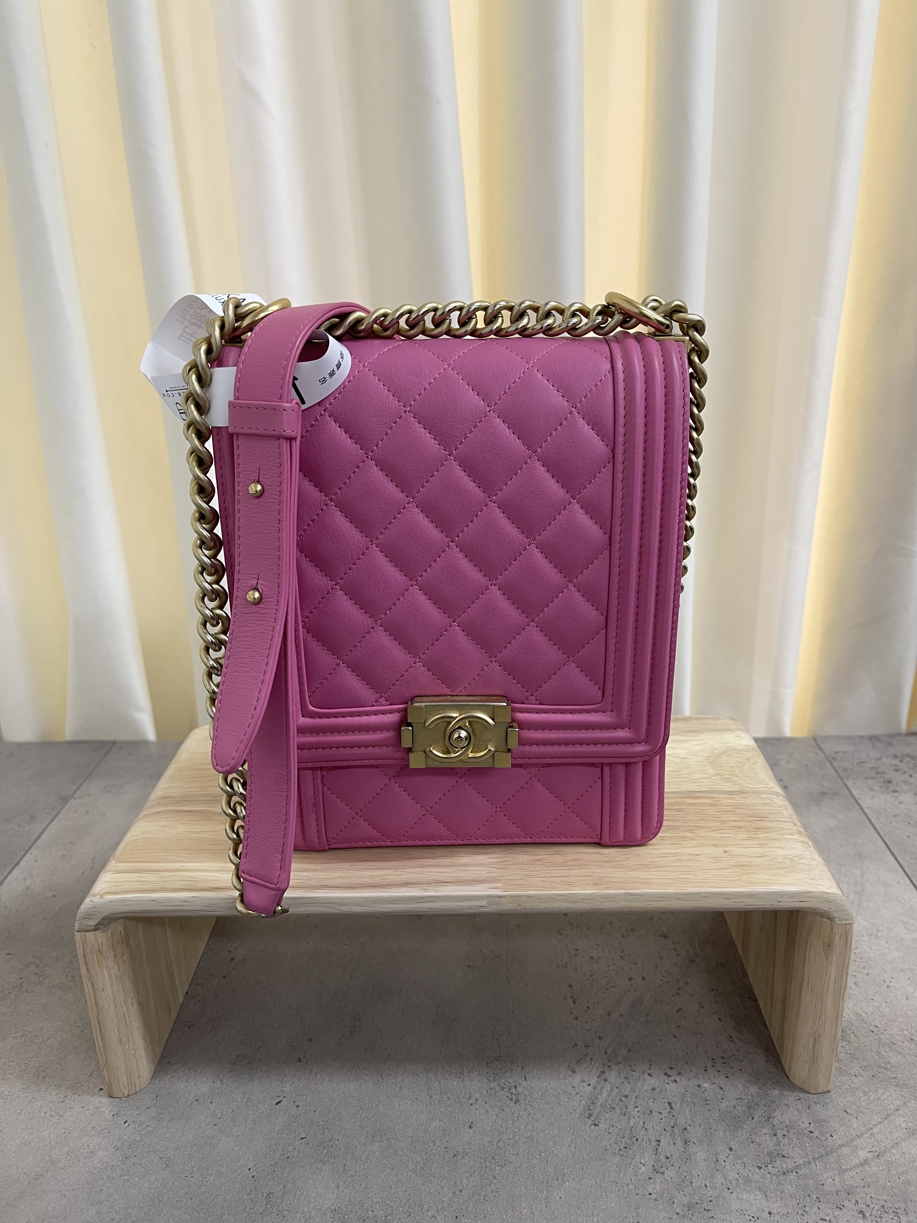 Pre-owned Chanel North South Boy Flap Bag / Product Code: 26012101