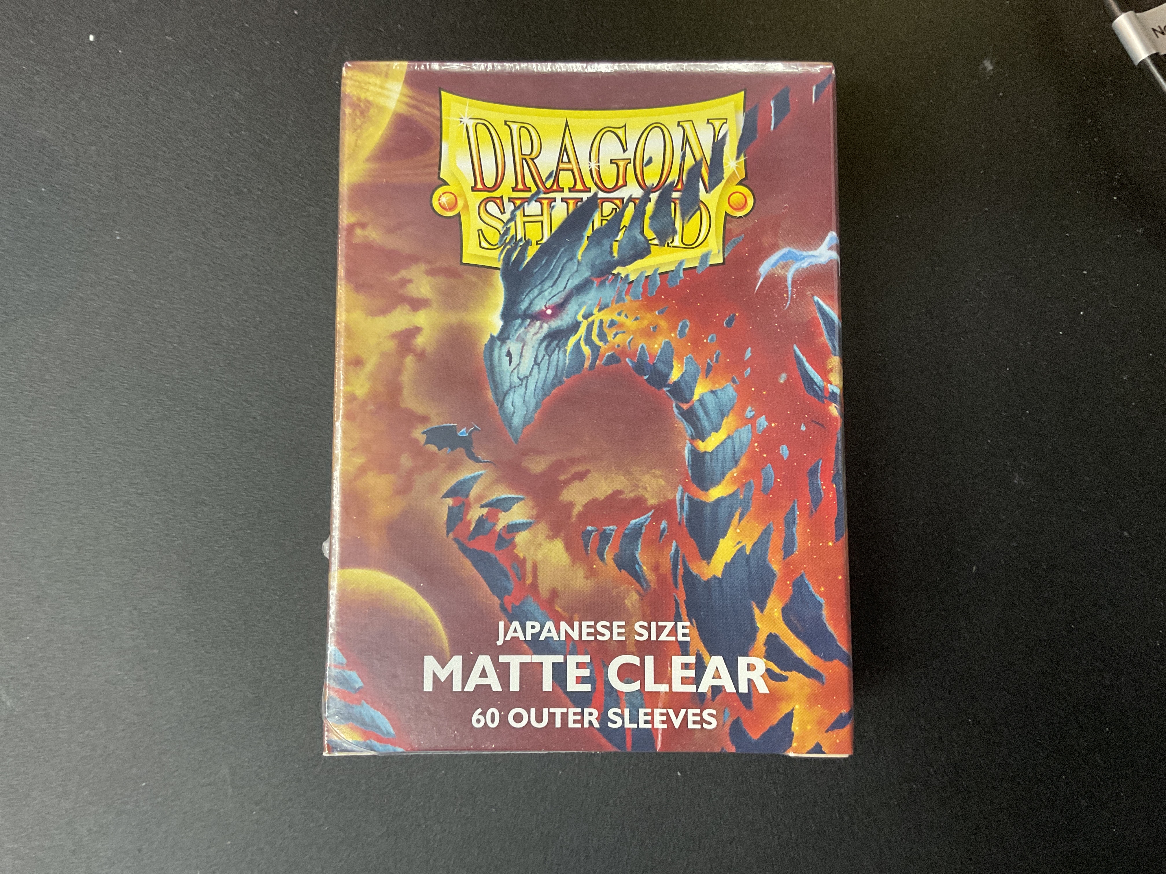 Dragon Shield 60 - Deck Protector Sleeves - Japanese size Matte Clear (Cosmere) - AT-13352 