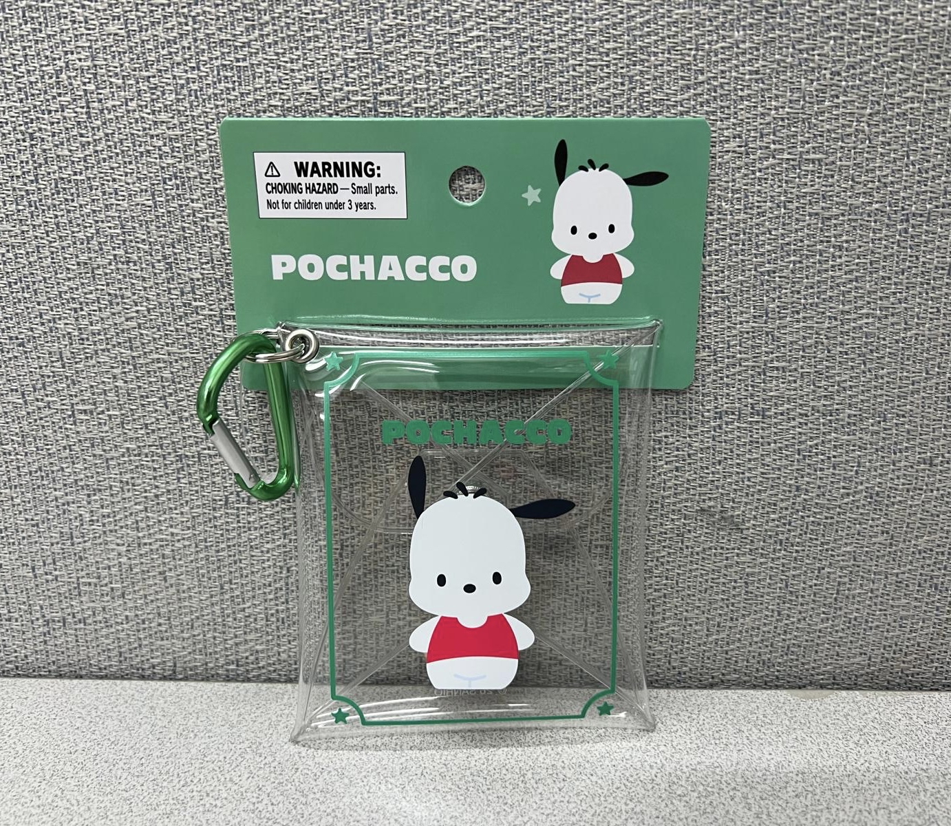 🎌日本直送🎌Sanrio 卡通 爬山扣連透明萬用袋