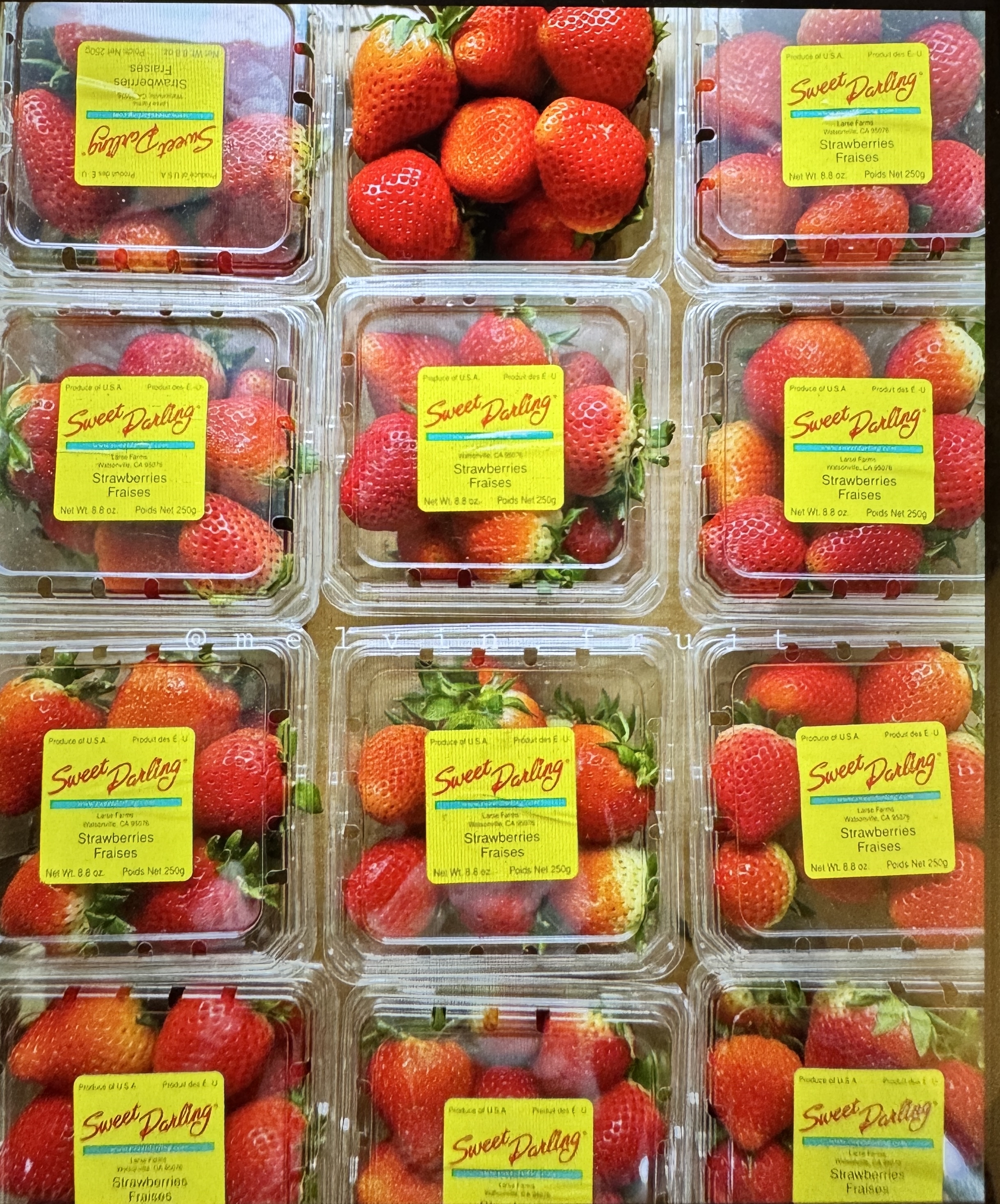 美國🇺🇸士多啤梨🍓(250g/盒) $80/2盒
