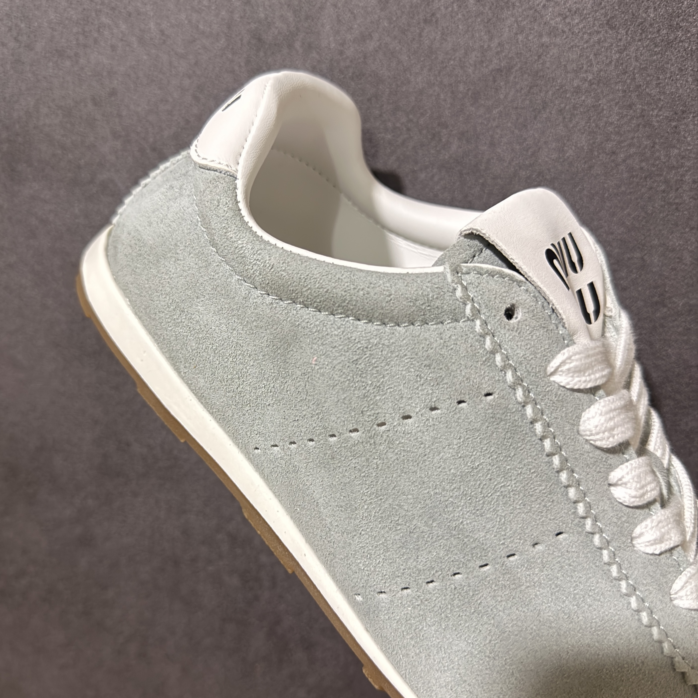 Miu Miu Plume Suede Sneaker