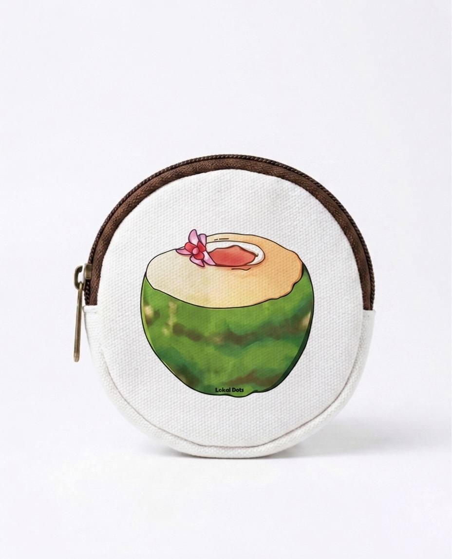 LD43 - Round Small Pouch Coconut 