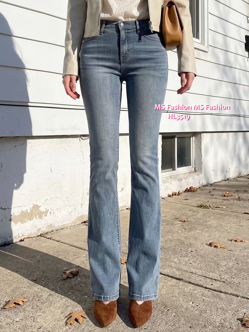 HL3519 韓國🍂Howluk秋版簡約喇叭牛