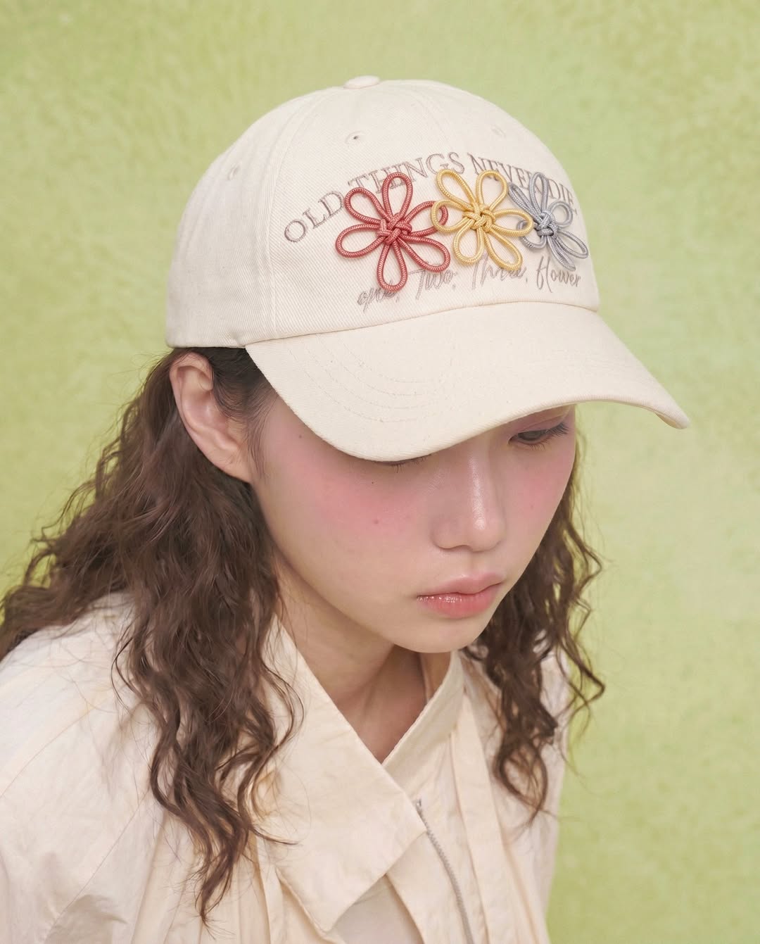 《Pre-Order》온고 ONGO old things never die One, two, three, flower knot Cap 三花帽子 (2026 Ver.)