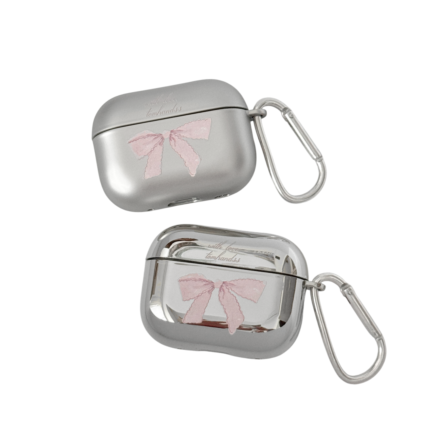 【The French Candy Floss *PINK*】亮面/啞面電鍍AirPods Case