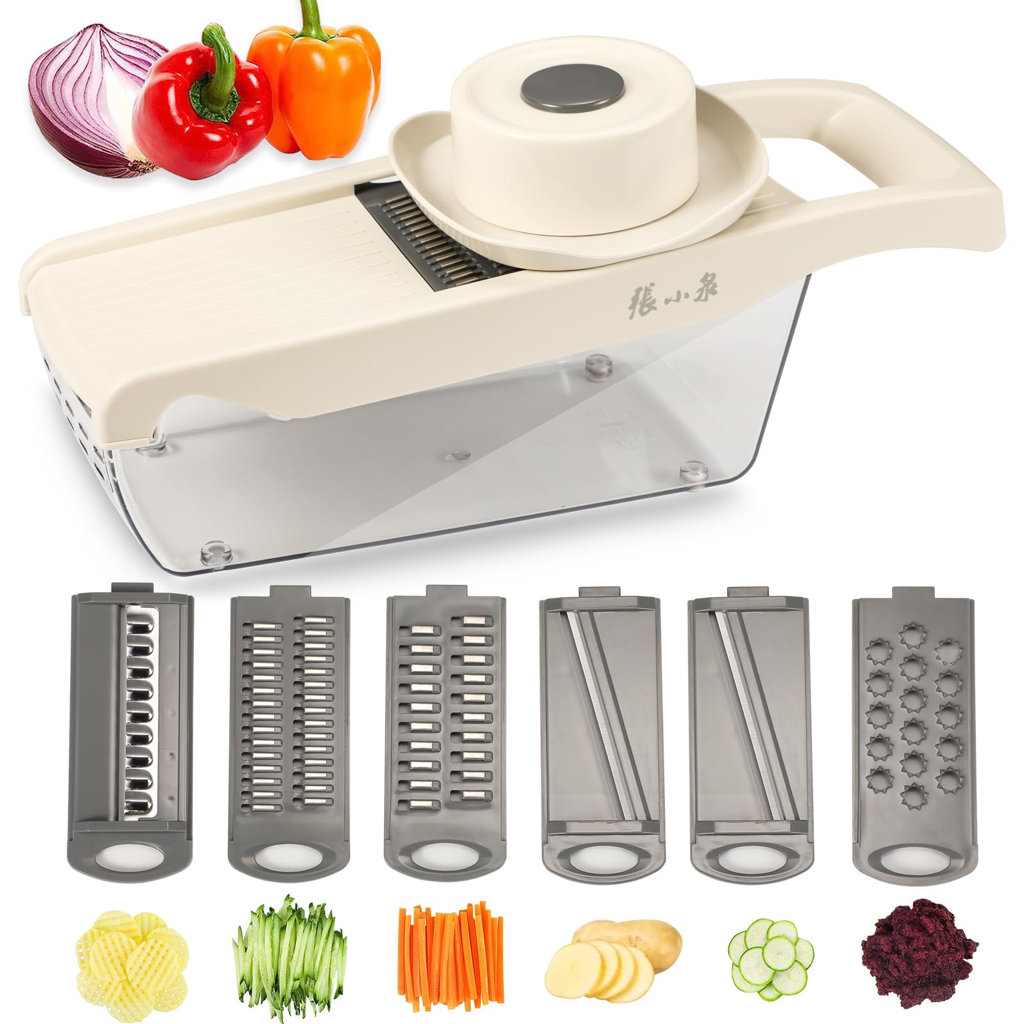 張小泉泉 6 合 1 安全多功能廚房切菜器