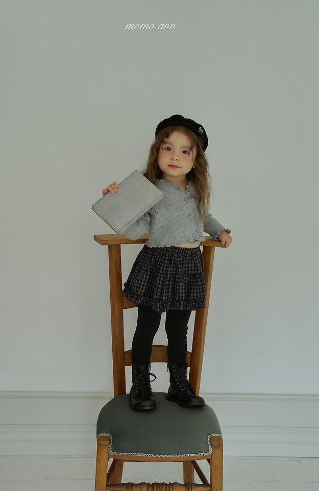 Momoann | Ribbed Cardigan(with Mom)