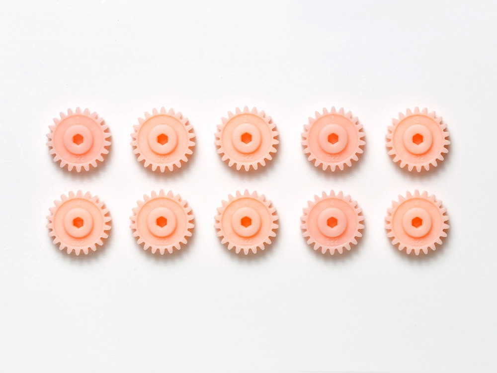 AO-1040 MINI 4WD PRO G-22 GEAR (PINK/10PCS.)