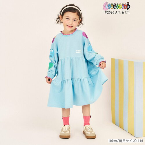 🆕【⭐訂購⭐】🌀 🇯🇵 日本直送 #Barbapapa 荷葉邊層疊連身裙［2款選］🌀 [ELIA-0169] [261023]