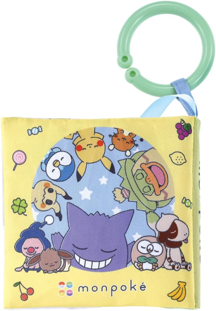 🆕【⭐訂購⭐】🌀Takara Tomy #Pokemon 嬰兒布書 [可手洗]🌀[PLED-0260] [260619]