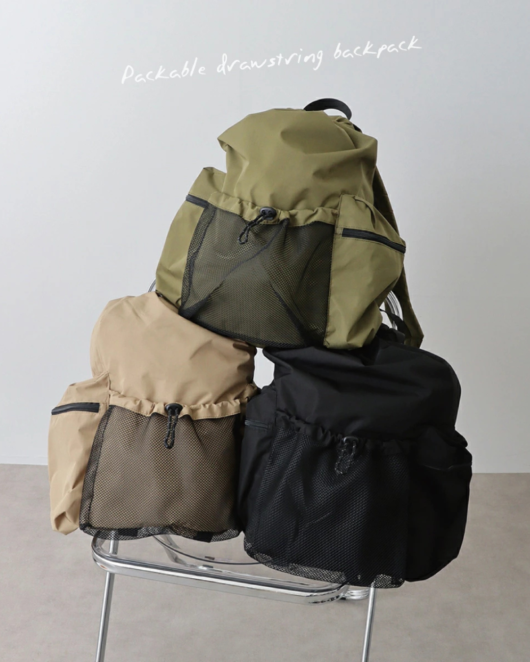 代購【 日本直送 KiU 輕量防水 可摺疊 背囊｜Lightweight Water Resistance Packable Backpack 】