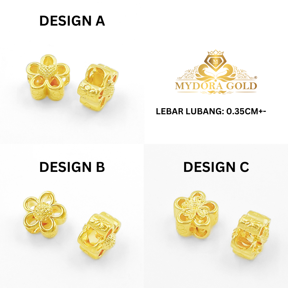 MYDORA Bead Bunga Daisy Series (5G) l EMAS 916/22K