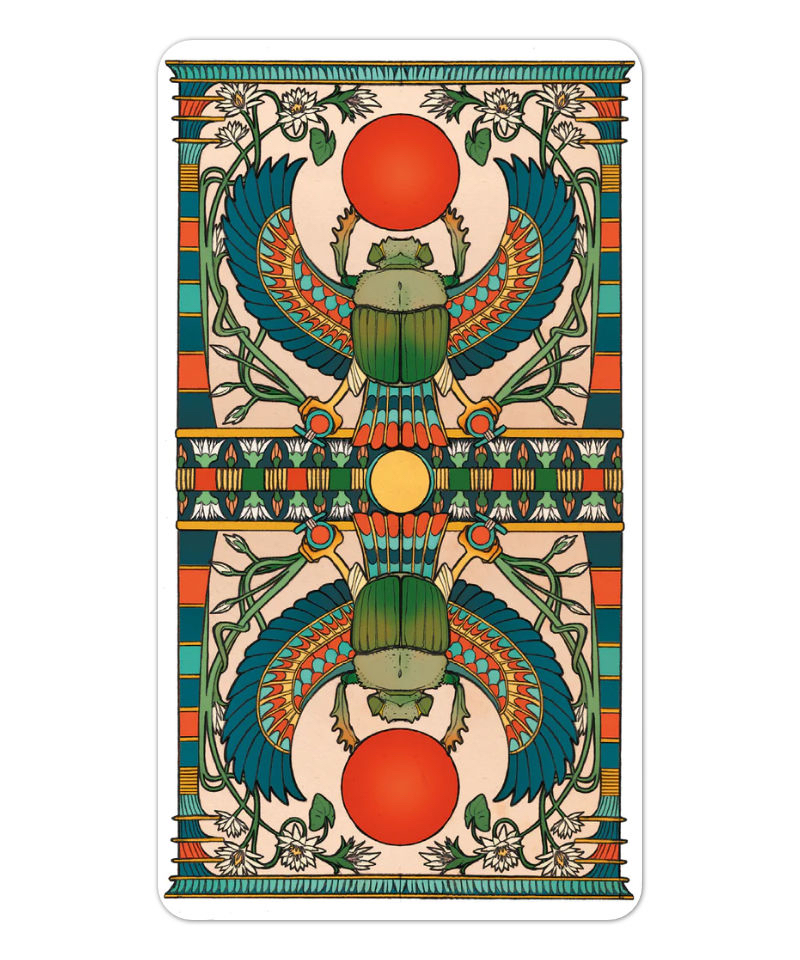埃及新藝術風格塔羅牌｜Egyptian Art Nouveau Tarot