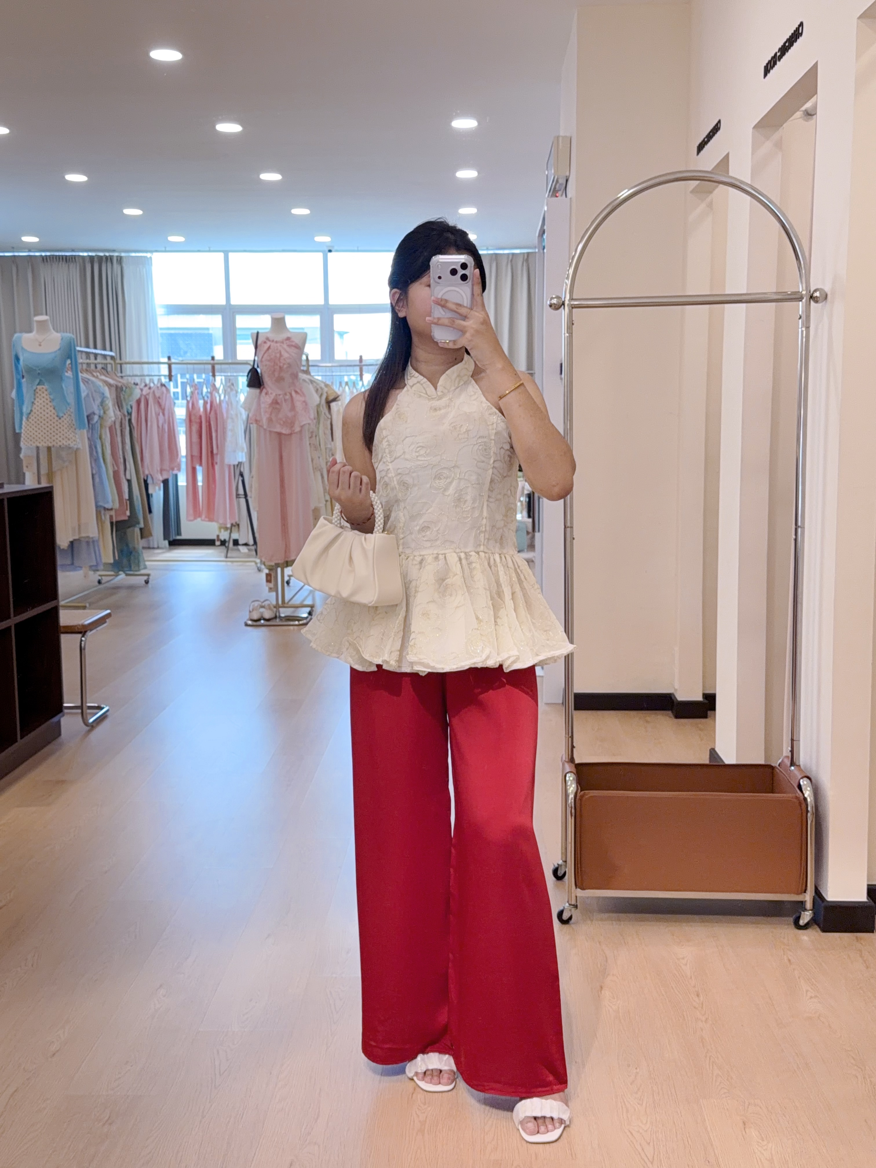 A111新中式套装旗袍