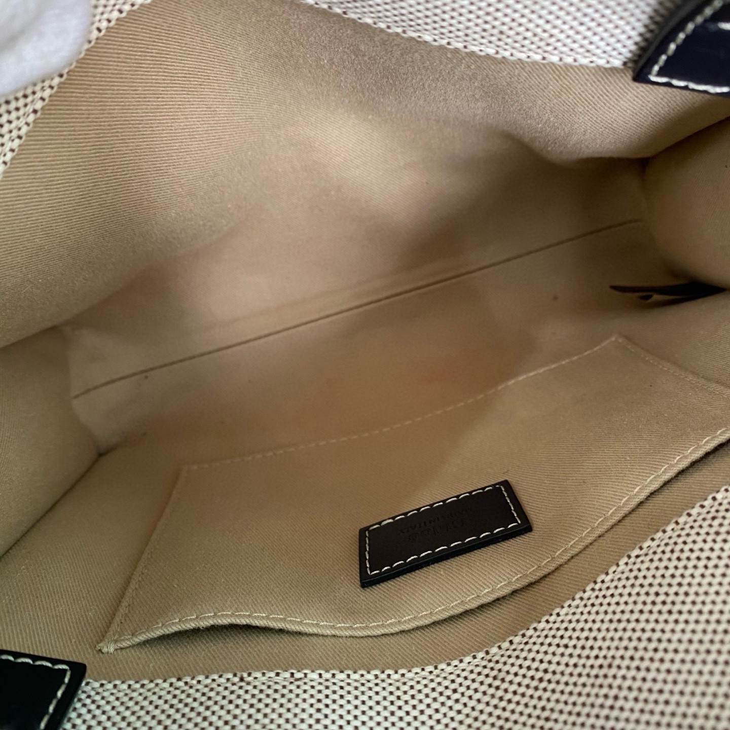 【預訂貨品】 Chloe米白色帆布tote bag