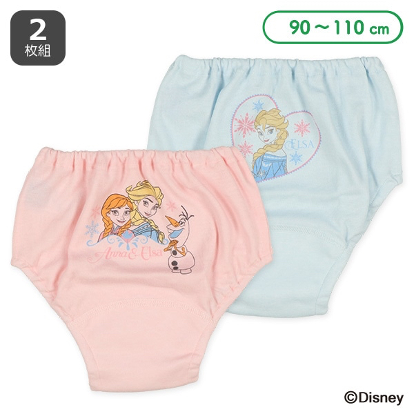 🇯🇵預訂 日本直送🇯🇵Frozen公主印花三層學習褲兩件套裝