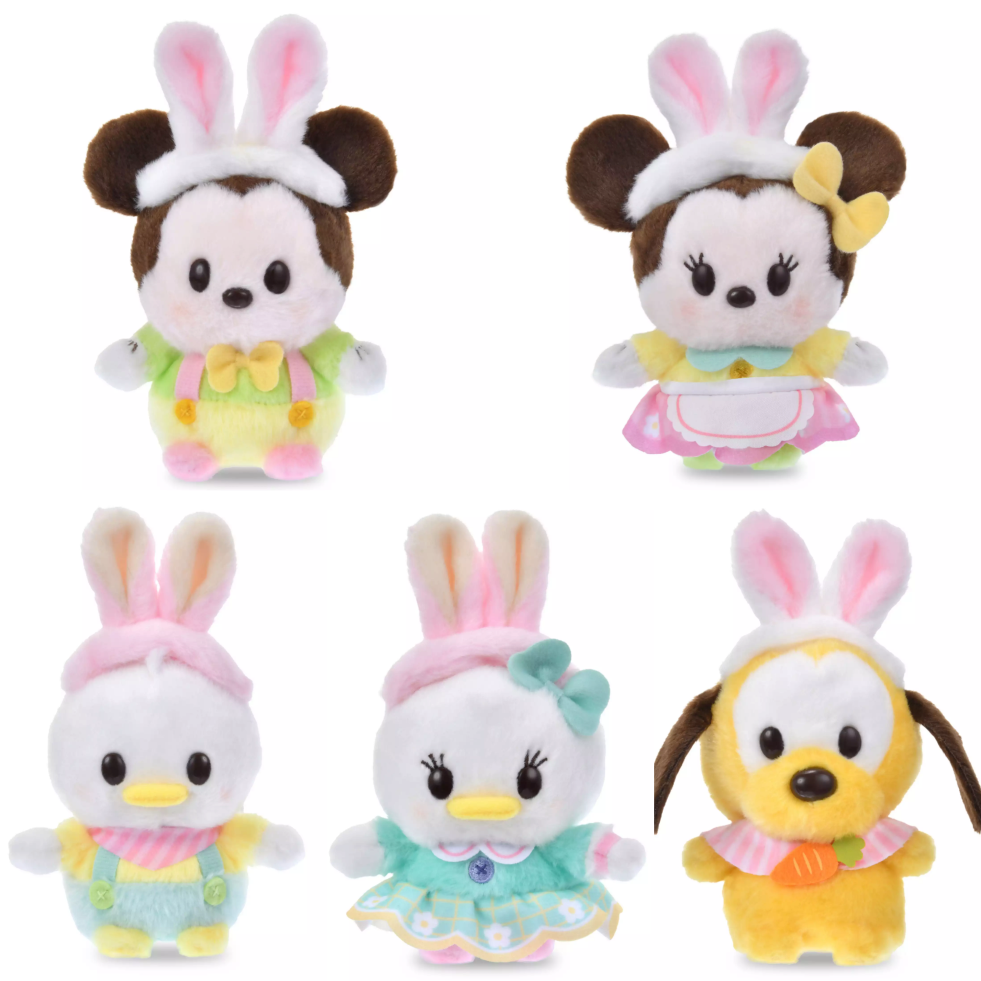 預訂 Spring Style 2026 坐款公仔 Mickey Minnie Pluto Donald Daisy 