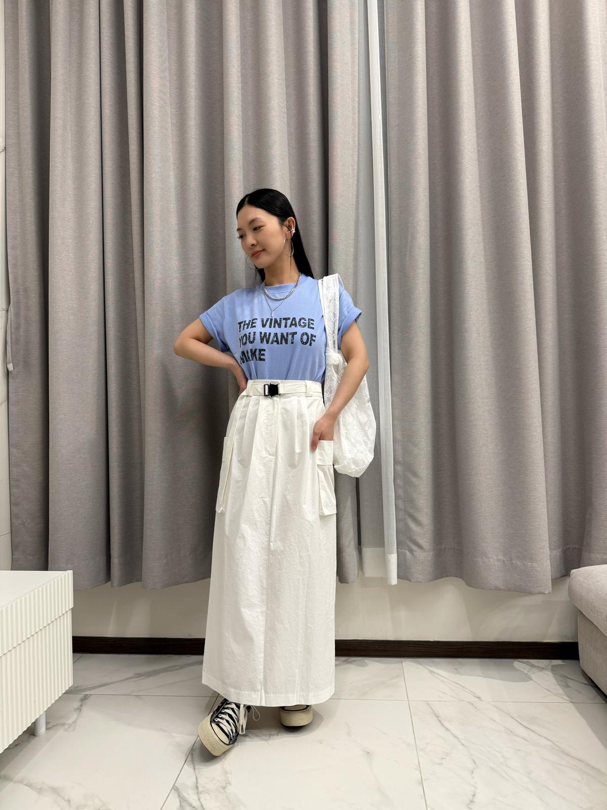 M01 前後擦色英文字Tee