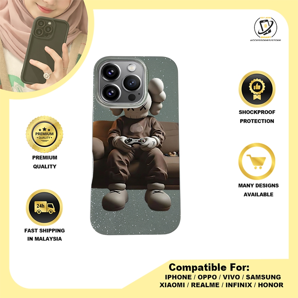 BLING CASE PHONE FOR IPHONE - DESIGN KAWS A