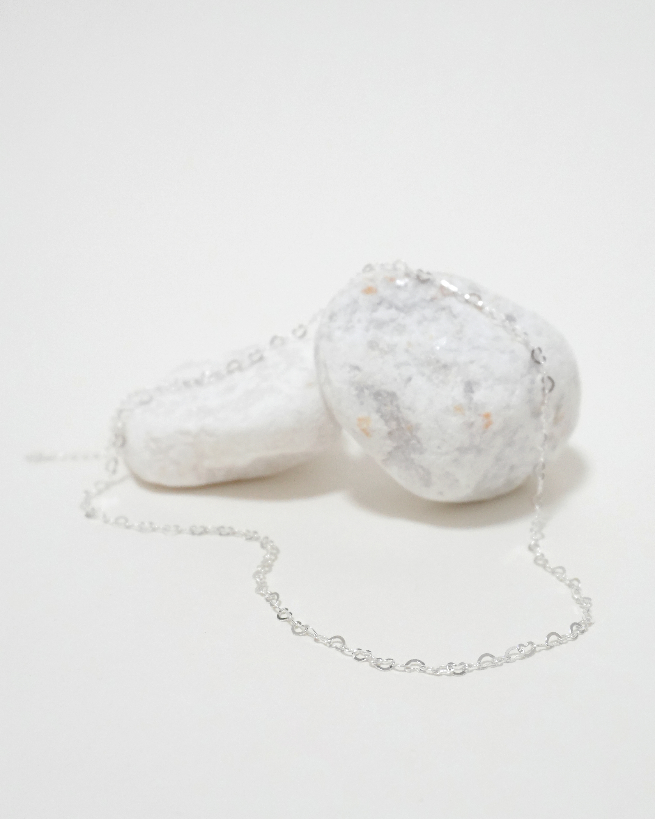 Twisted Heart Loop Necklace