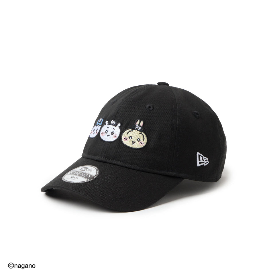 New Era Kids Youth 9TWENTY Chiikawa / Chiikawa, Hachiware, Usagi, Black