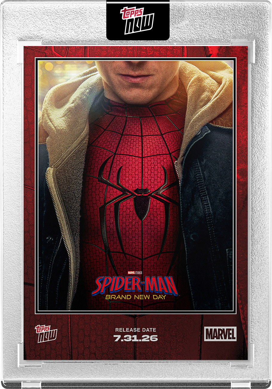 Spider-Man: Brand New Day - 2026 Marvel Topps NOW #SM01 電影紀念卡【團購】