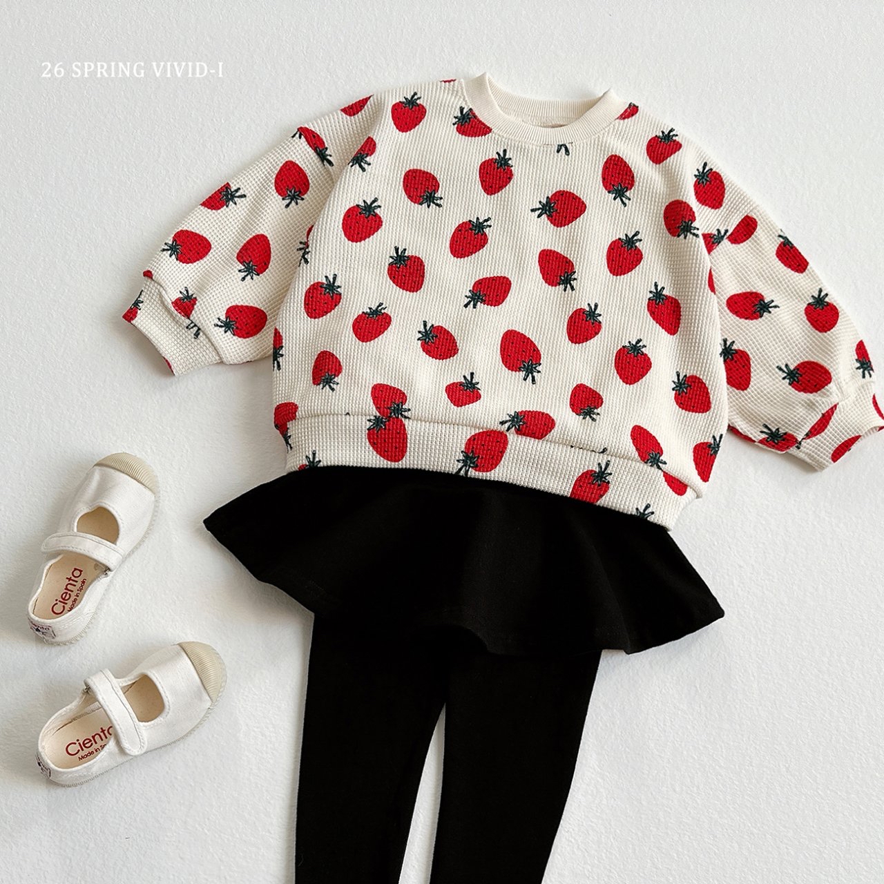 🌸預訂 韓國直送🌸🇰🇷VIVIDI三色純色裙擺打底褲