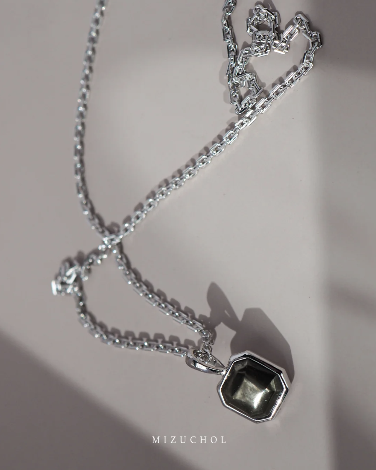 Mizuchol Mantra 專屬財富密碼項鍊｜天然黃鐵礦 Pyrite