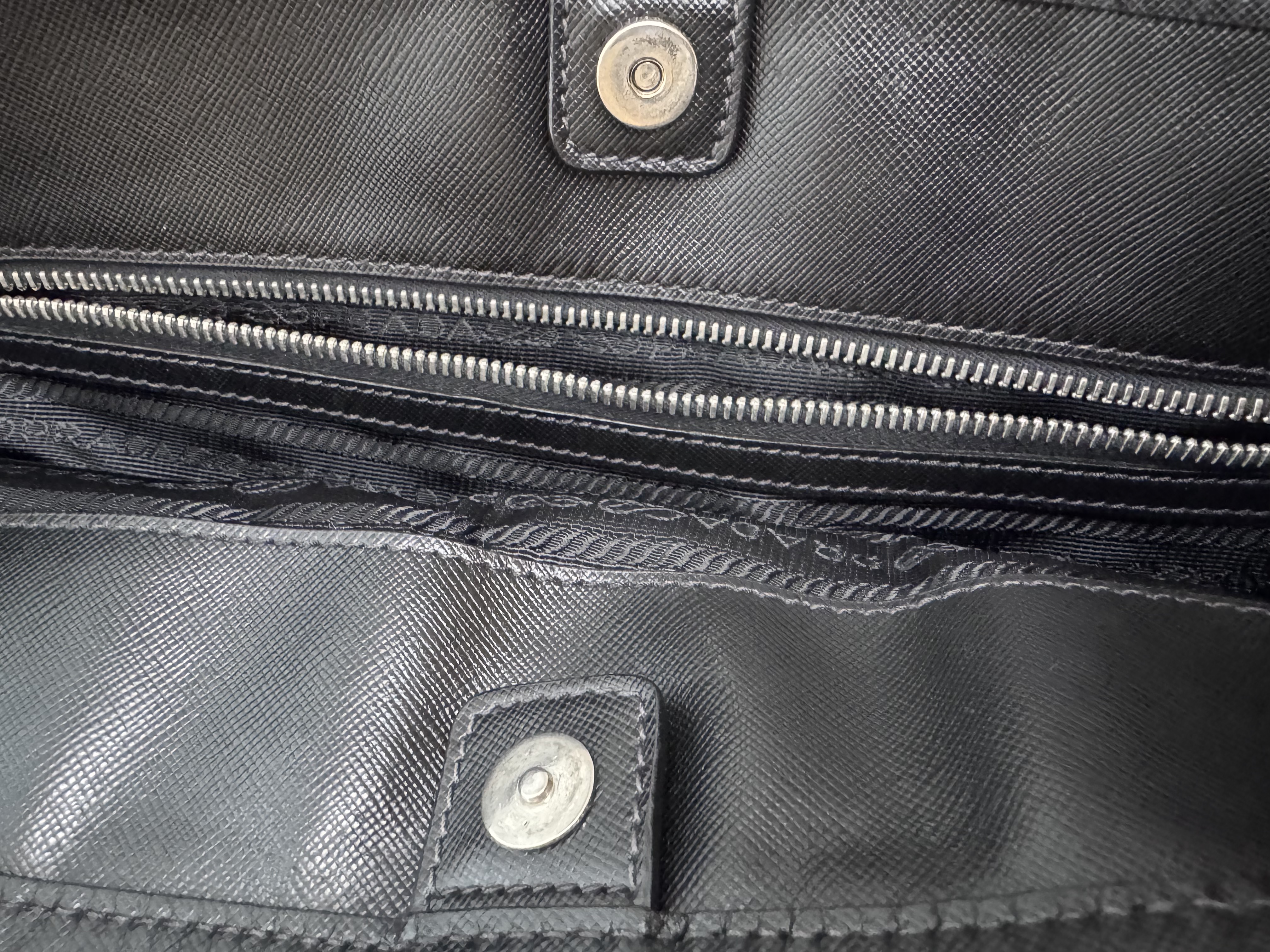 Prada Nylon Shopper Tote Bag