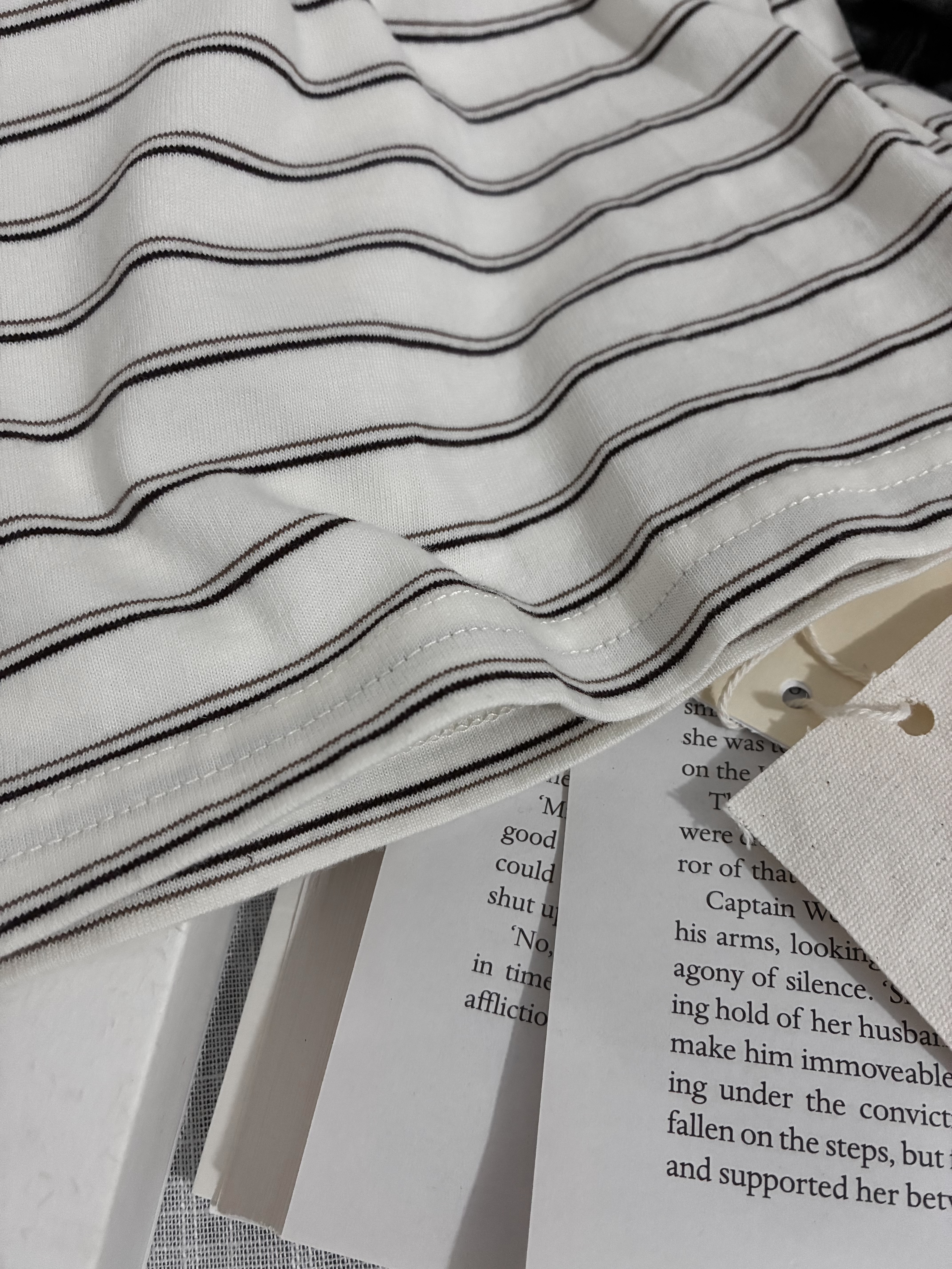 間條蘑菇T恤 SX255020