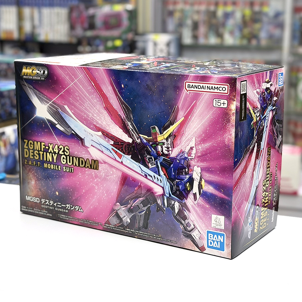 (行版) Bandai MGSD Mobile Suit Gundam SEED DESTINY Destiny Gundam Master Grade SD 命運高達 模型 