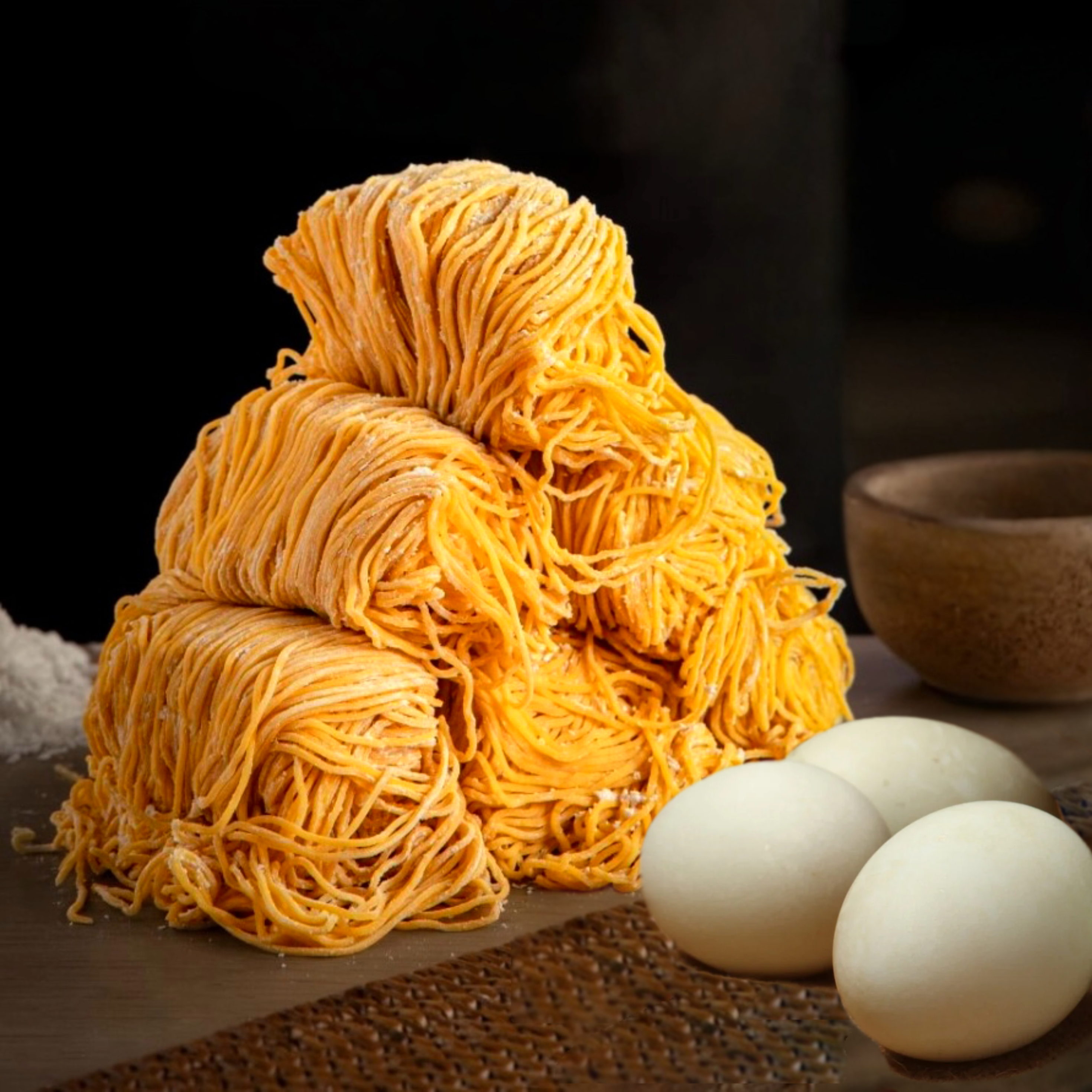 💧香港 潮洲鴨蛋伊麵 Hong Kong Chiu Chow Fresh Duck Egg Noodles