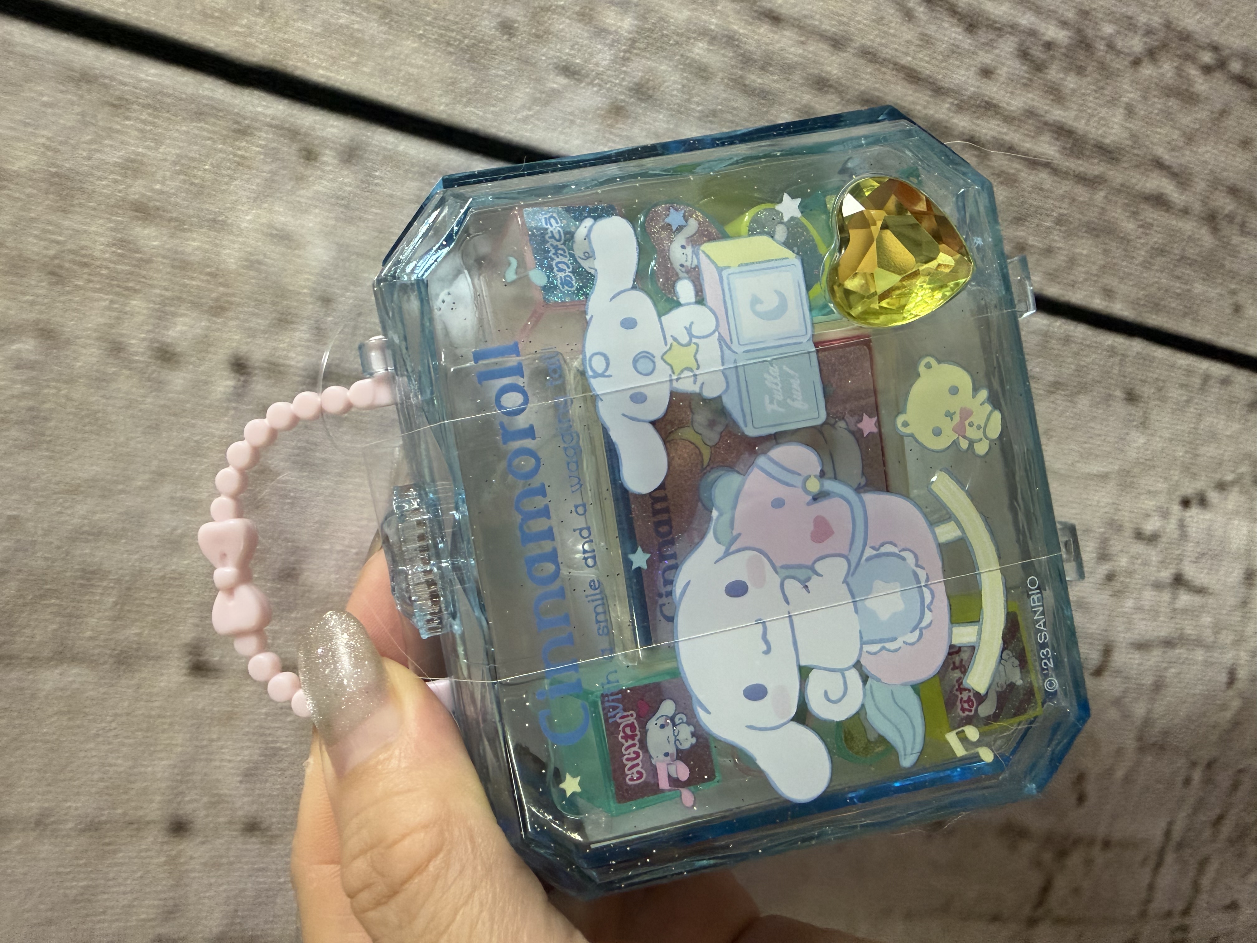 <門市現貨清貨 🈹>Sanrio印仔連收納盒