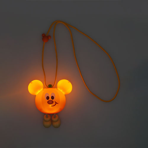 【預訂】TDR Disney Halloween 2026 - 南瓜發光掛頸吊飾