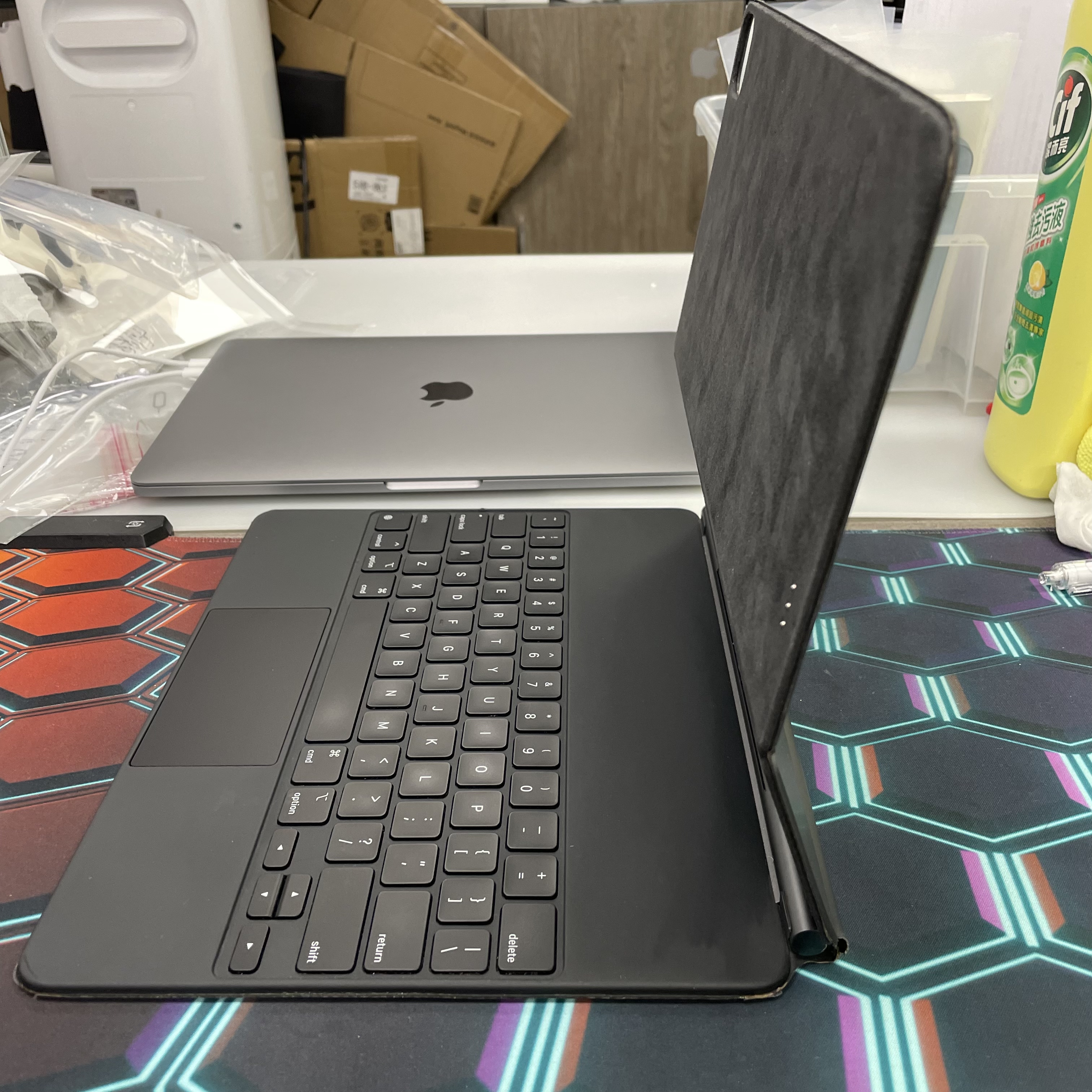 *7794 Apple Magic Keyboard 12.9吋 for iPad Pro 6 M2 12.9吋 黑色 black