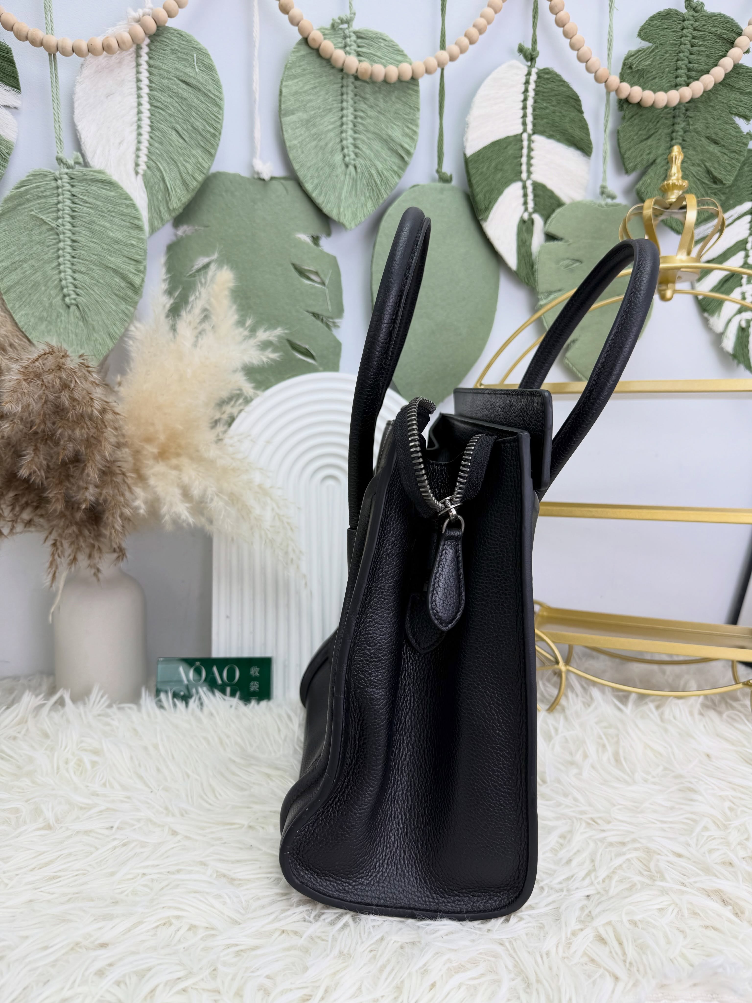👜 PRE OWNED 🛍️Luggage Bag black🖤 