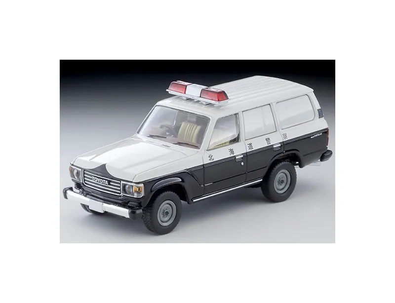 （預訂 Pre Order) Tomytec LV-N371a Toyota LAND CRUISER 60 POLICE CAR (Hokkaido Police)