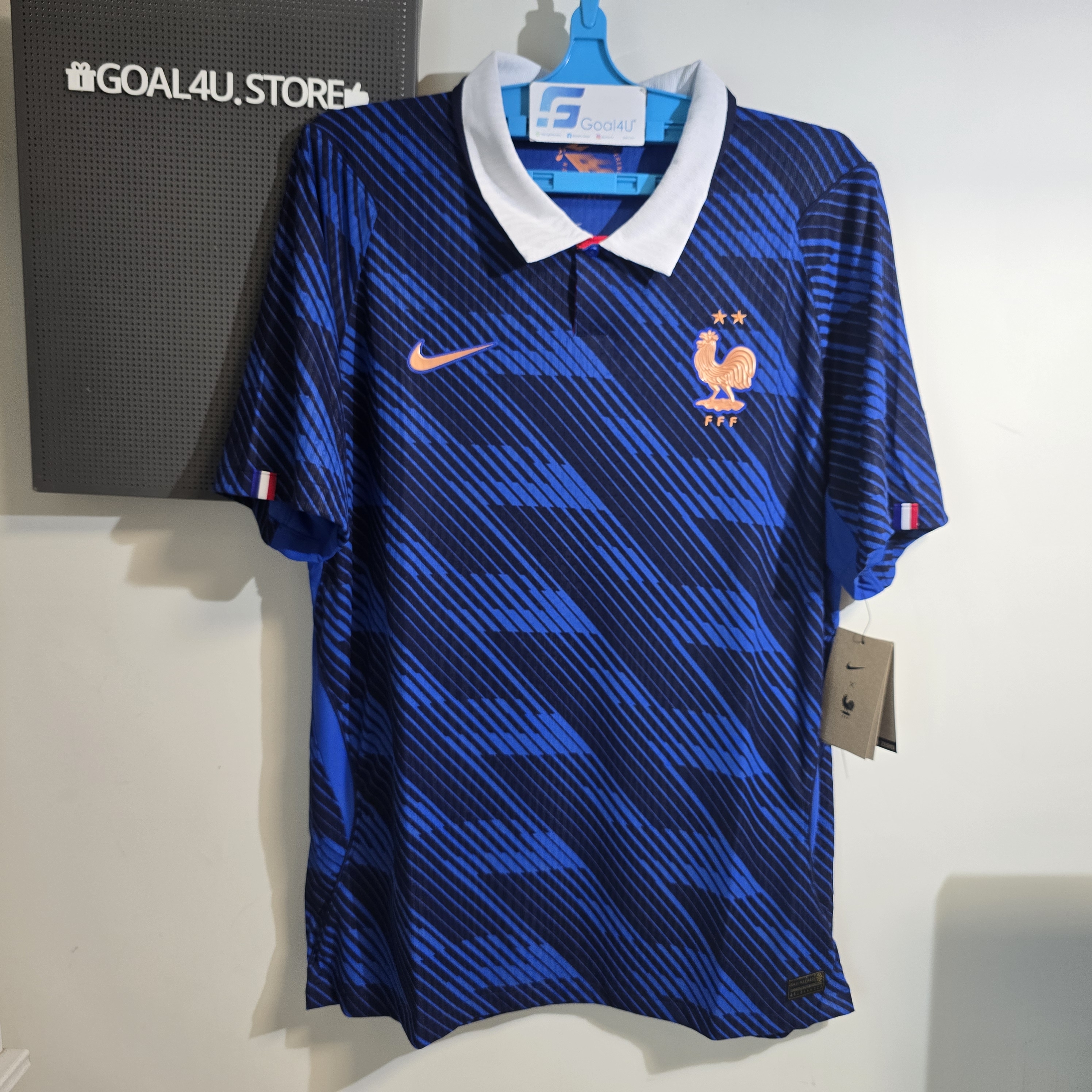 🗽致敬自由女神 Nike France 法國 2026-27 主場球員版球衣 (可加印字章) IB5158