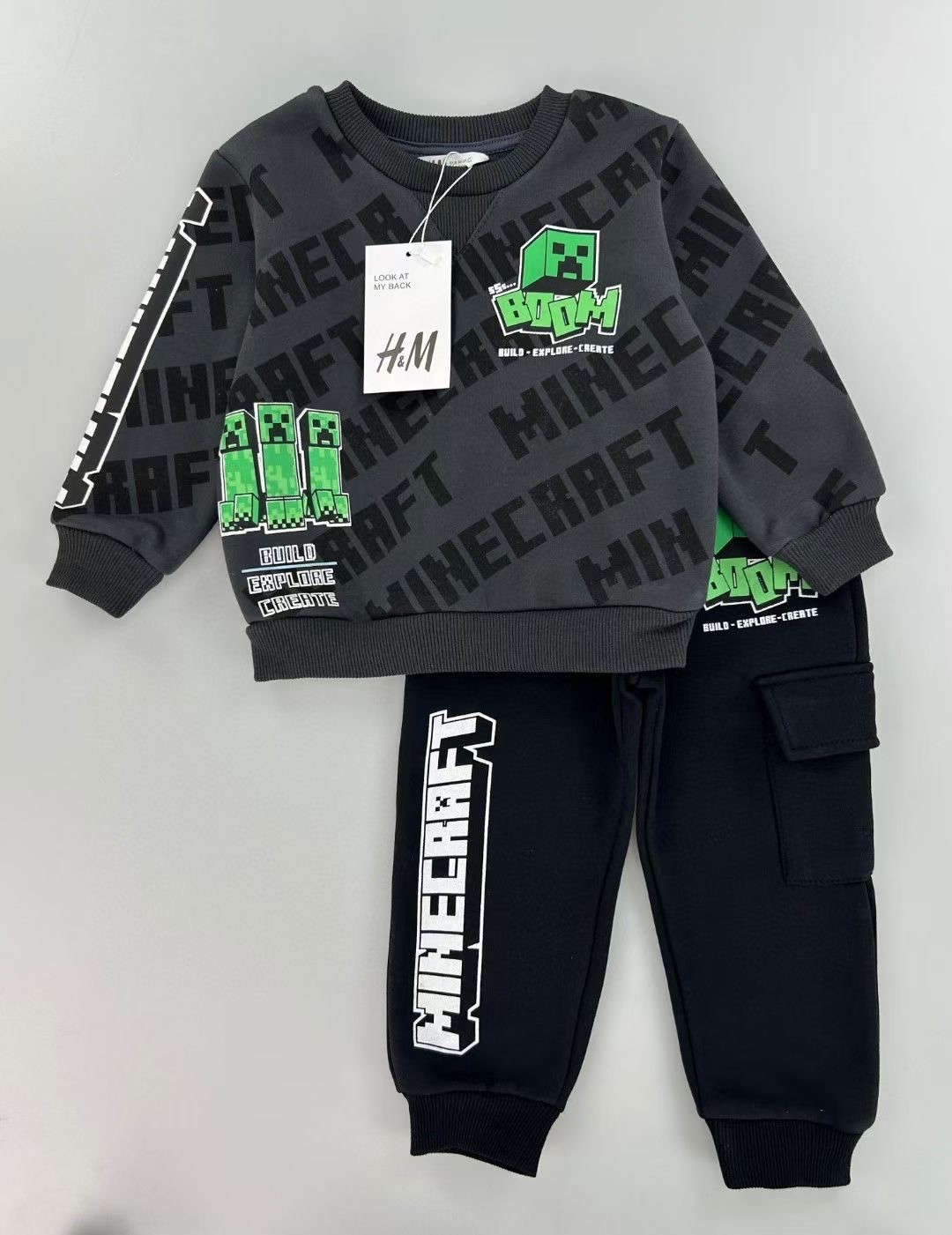 H&M 小童秋冬衛衣套裝 - 1套 現貨