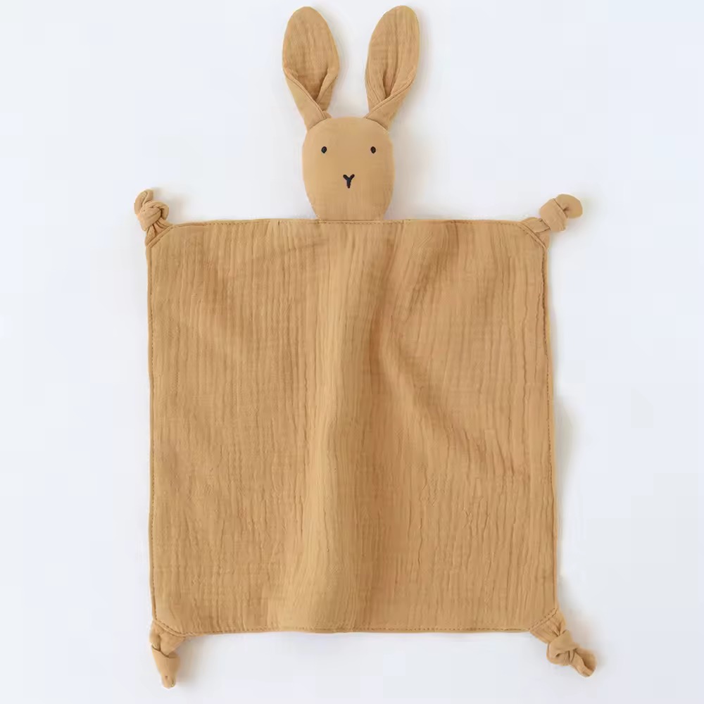 兔兔四層棉紗安撫巾