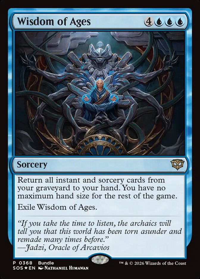 [EN] [Foil] Wisdom of Ages [SOS-368] R